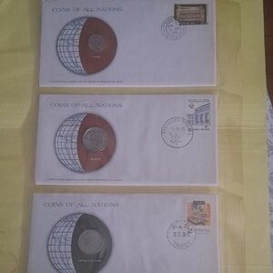 Coins of All Nations Collectible Envelopes